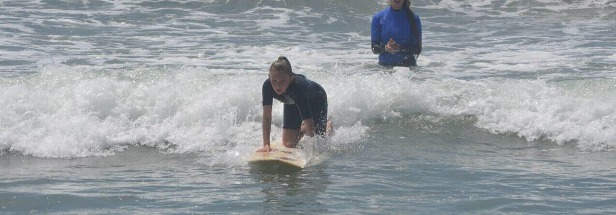 Huntington Beach Girls Surfing Lesson