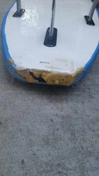 Waterlogged Wavestorm Costco Surfboard