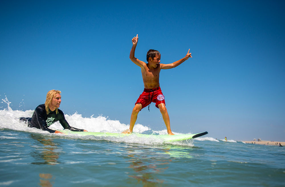 Surf Camp Lesson